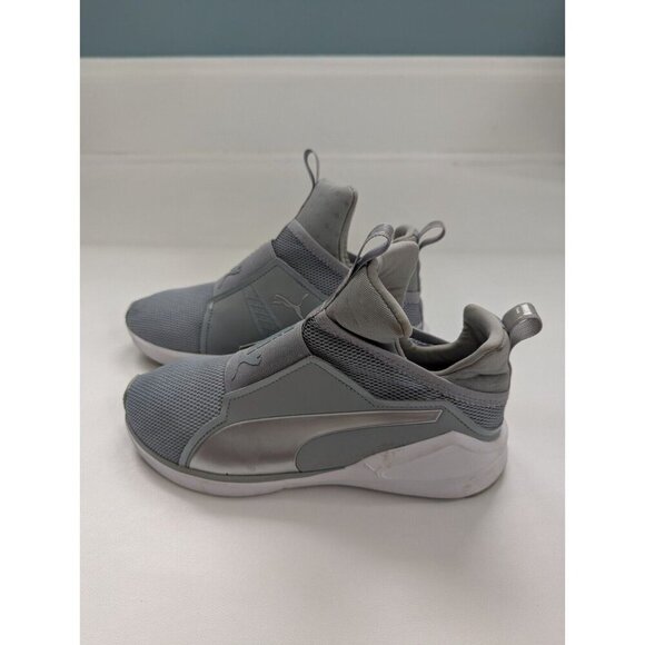 Puma Women's Fierce Core Casual Sneakers Grey Size 6.5 - Picture 1 of 7